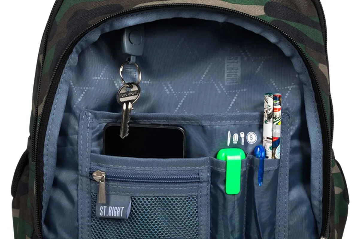 ■ St.Right - Army Moro - 3 Compartment Backpack