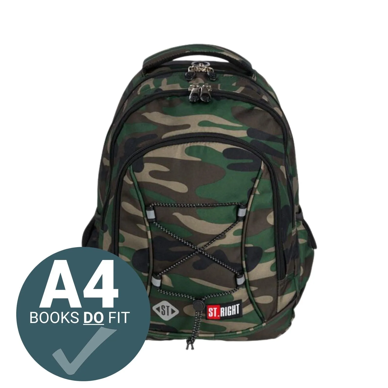 ■ St.Right - Army Moro - 3 Compartment Backpack
