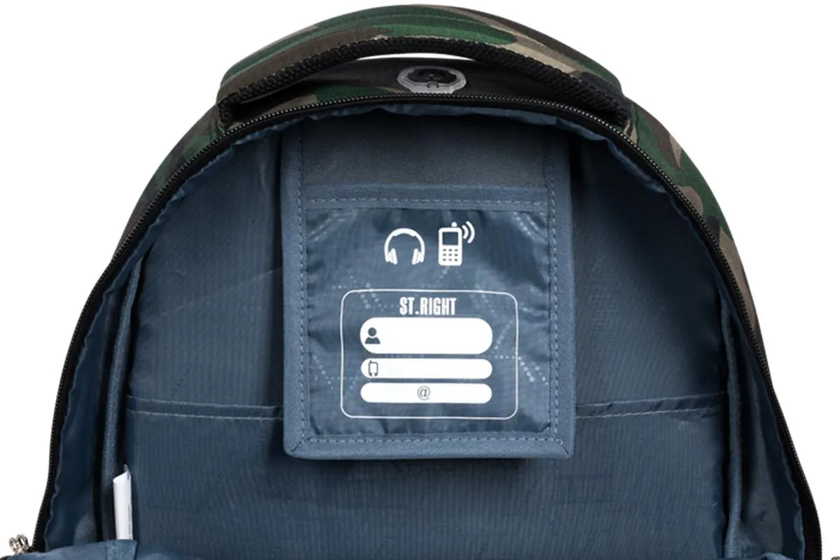 ■ St.Right - Army Moro - 3 Compartment Backpack