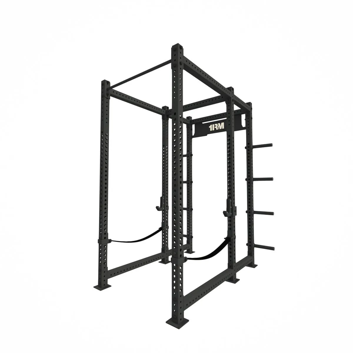 1RM Obsidian Single Power Rack with Storage | Commercial