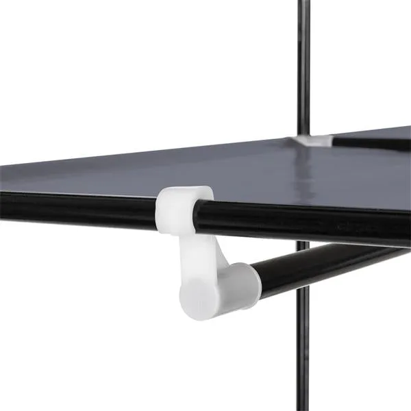 69" Portable Clothes Closet Organizer, Gray