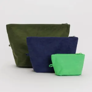 Baggu - Go Pouch Set Marine