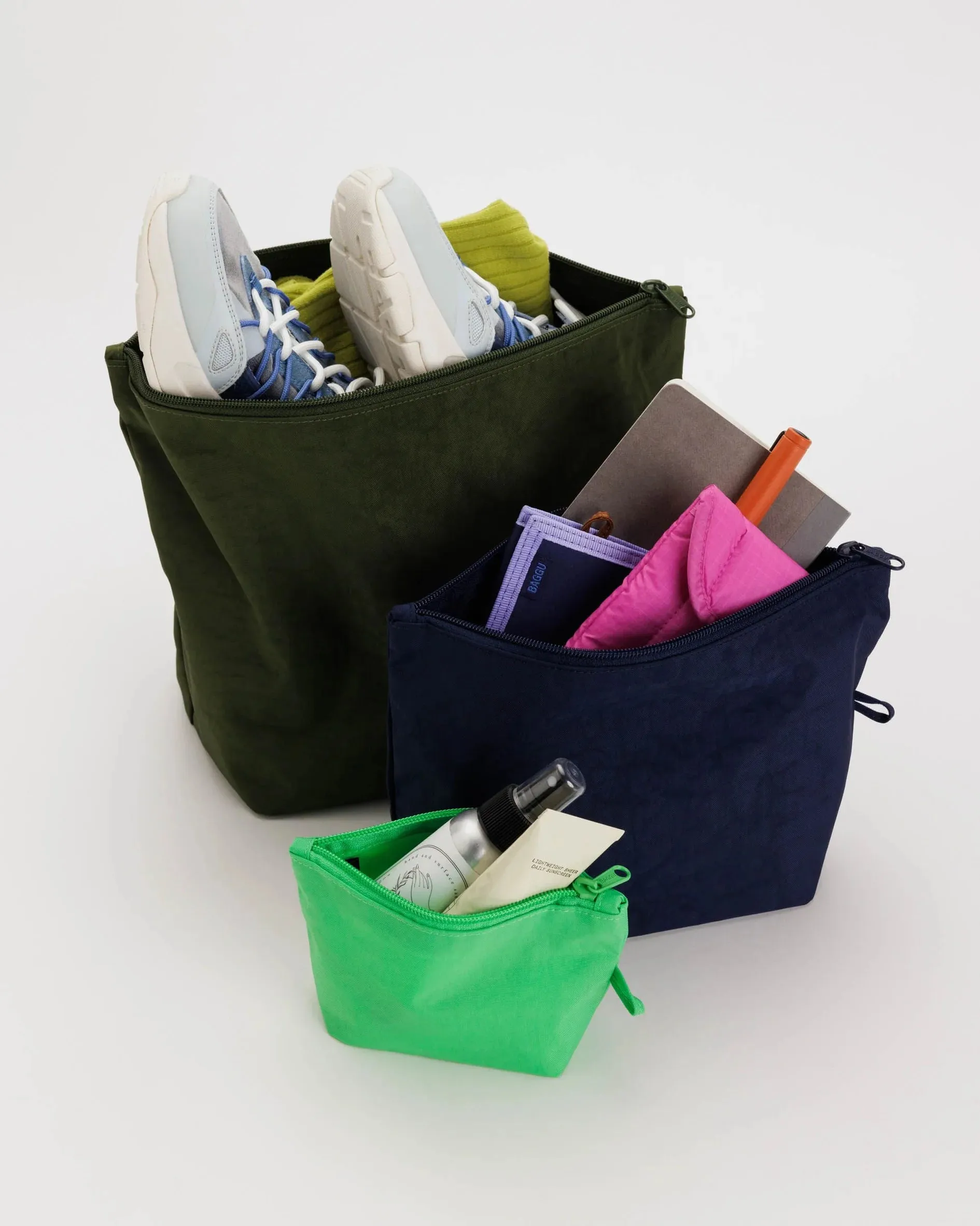 Baggu - Go Pouch Set Marine