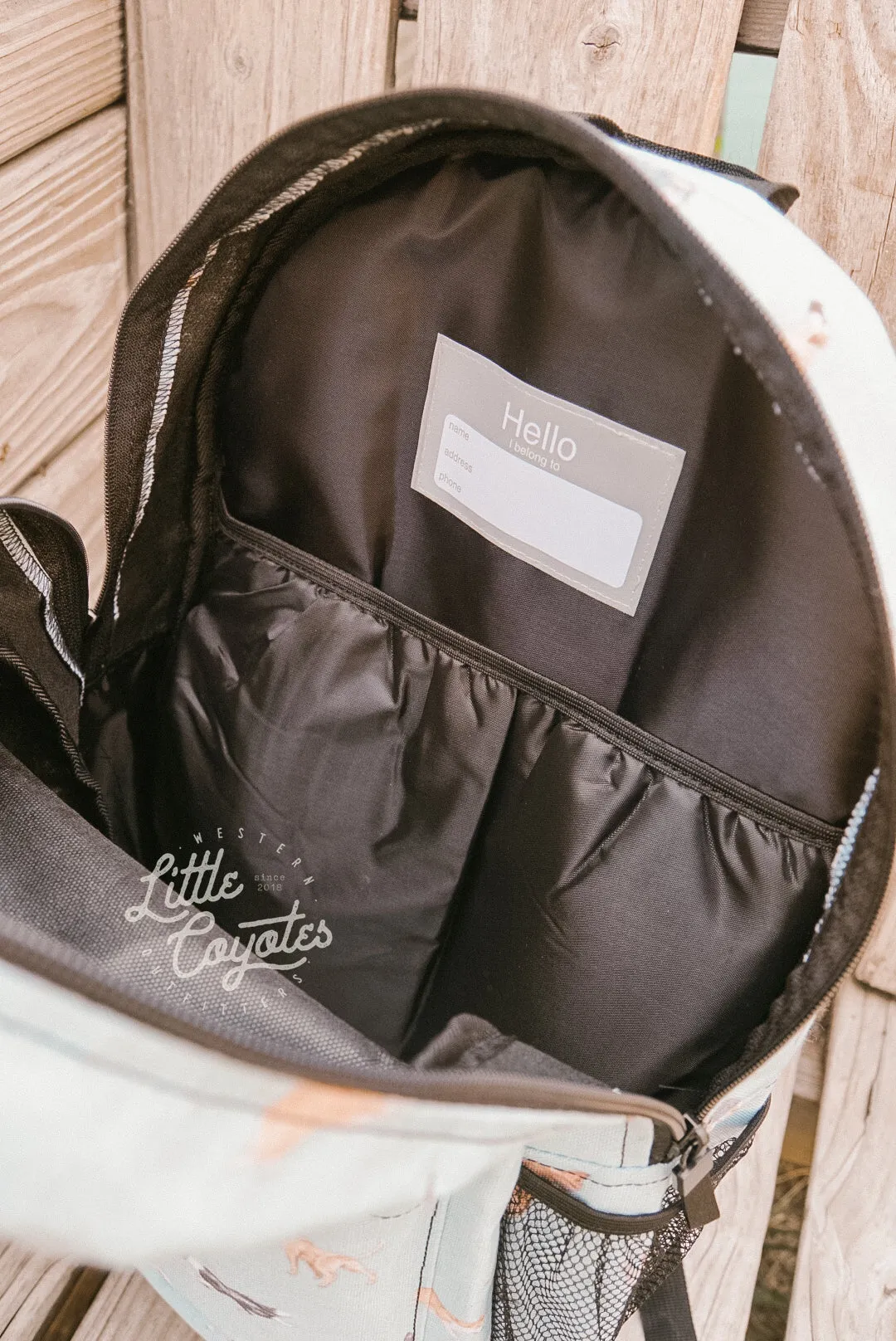 Beef Cows Backpack in Army Green