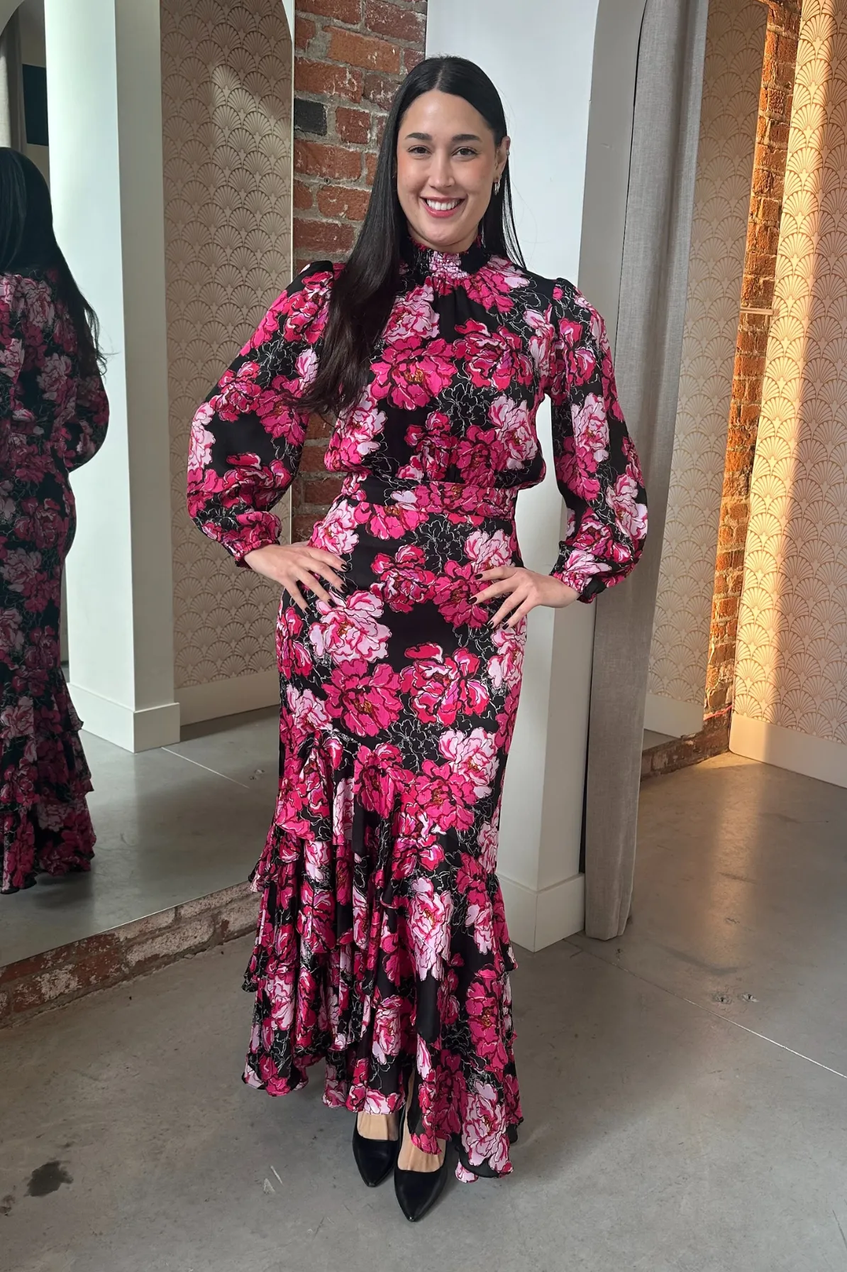 Begonia Maxi Dress by MISA Los Angeles - RENTAL