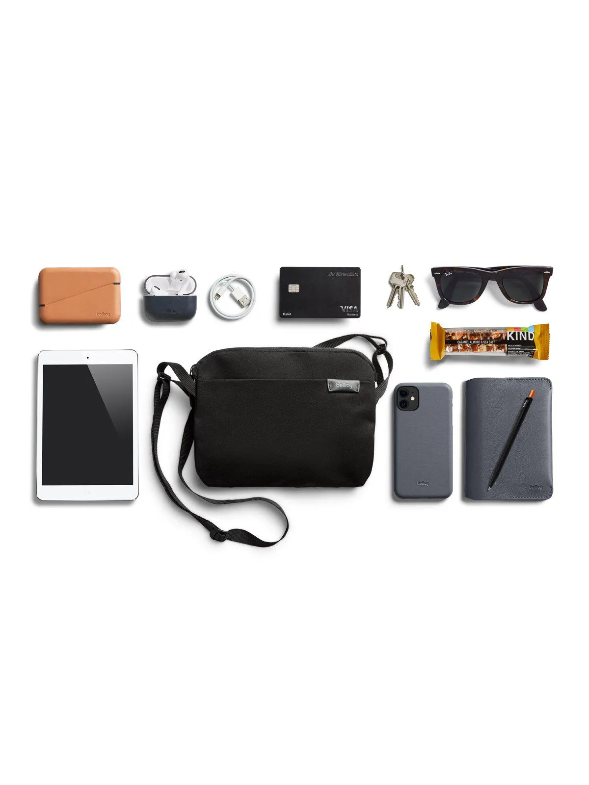 Bellroy City Pouch Plus Melbourne Black