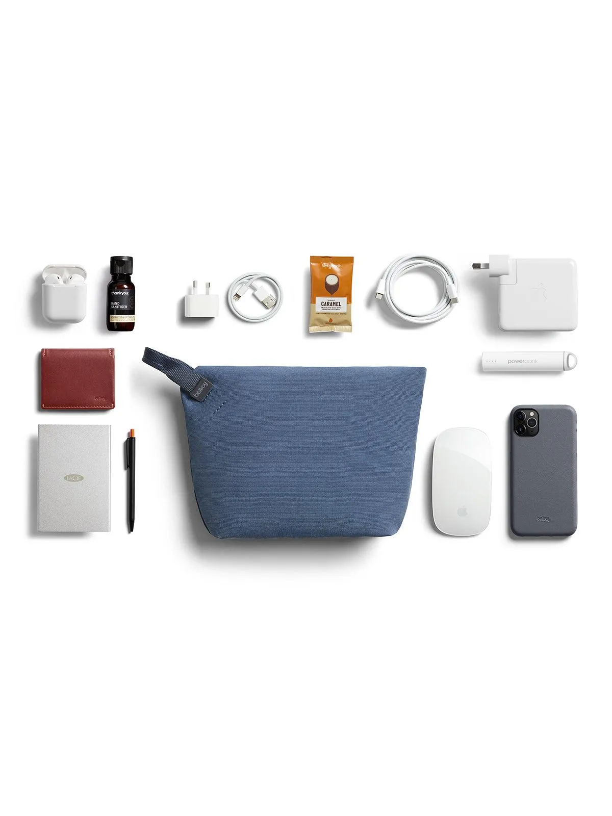 Bellroy Standing Pouch Plus Marine Blue