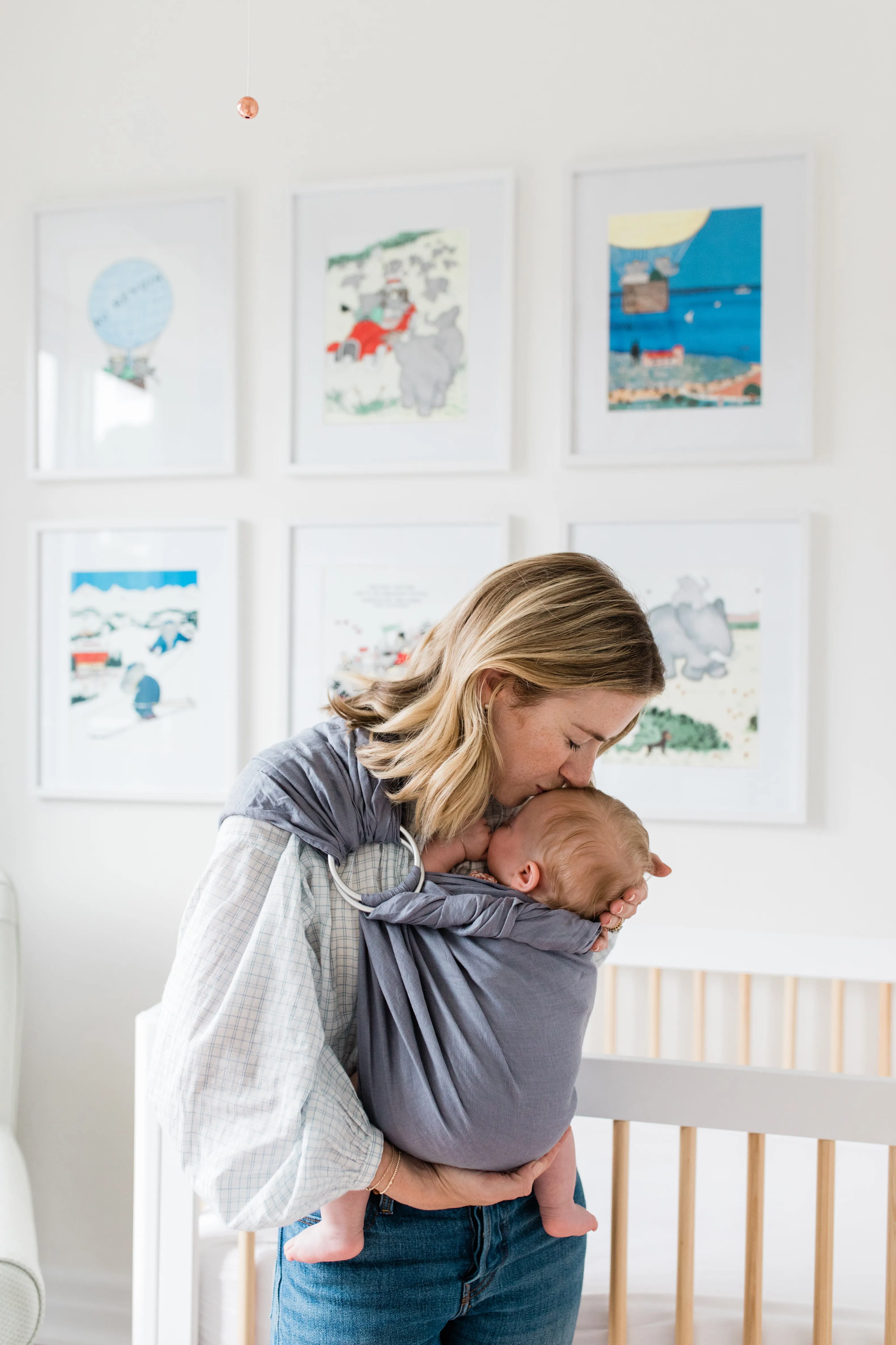 Boulevard Linen Ring Sling