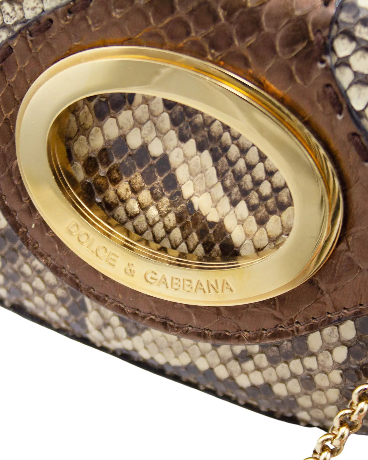 Bronze Bag and Matching Wristlet