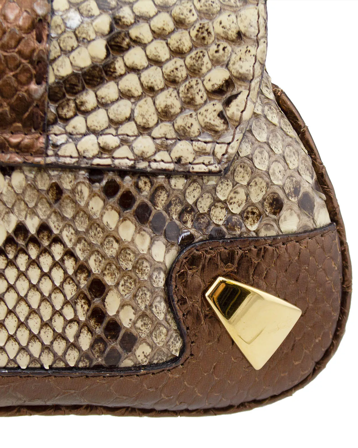 Bronze Bag and Matching Wristlet