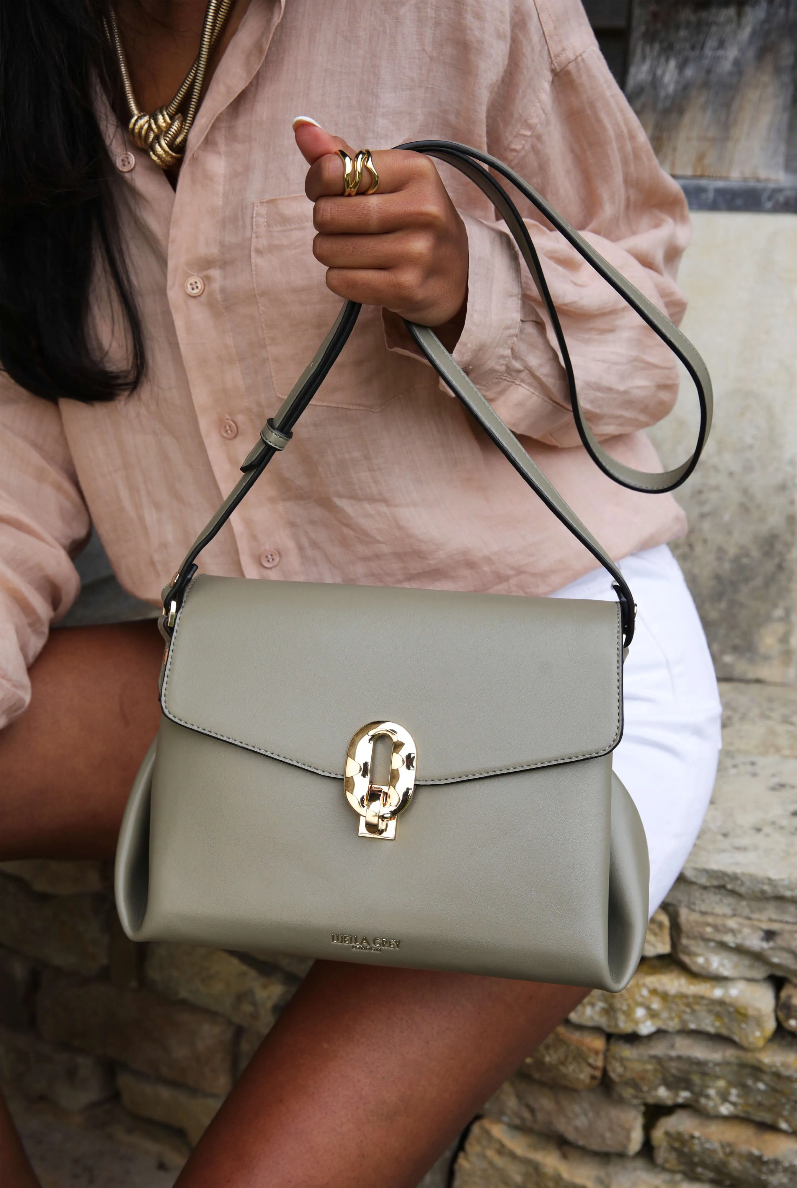 Cordelia Sage Crossbody