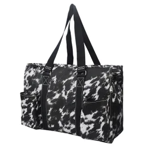 Cow Couture NGIL Zippered Caddy Large Organizer Tote Bag