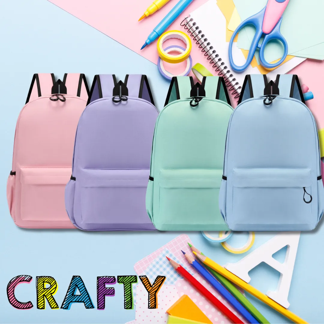 Crafty Backpack - Pastel Lilac