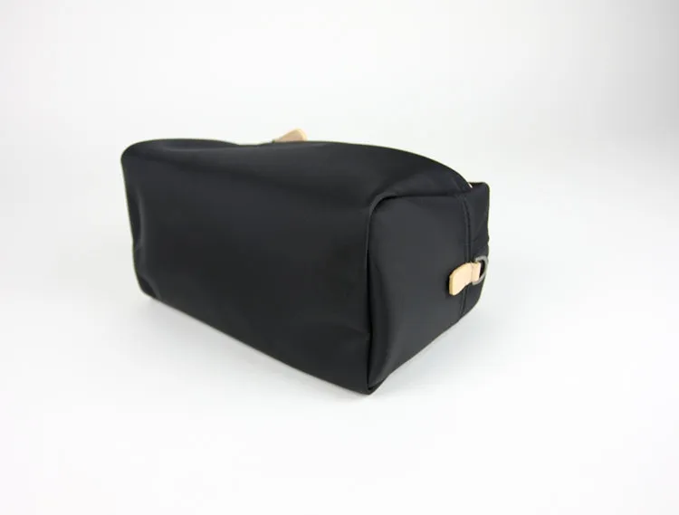 Cute Coffee NYLON Womens Toiletry Shoulder Bag Travel Toiletry Organizer Clutch for Women