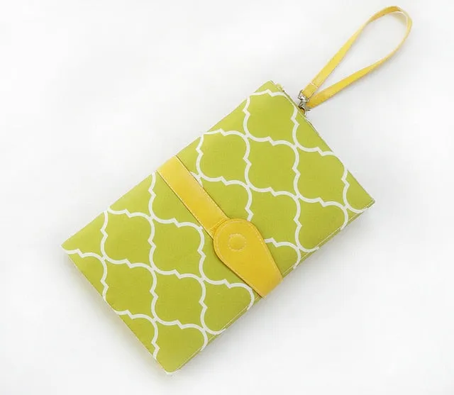 Diaper Changing Clutch