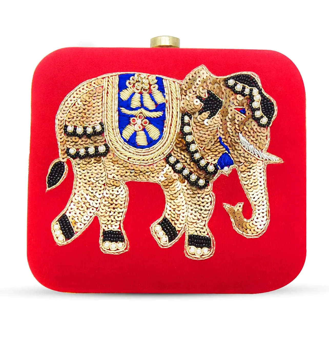 Ethnic Embroidered Clutch