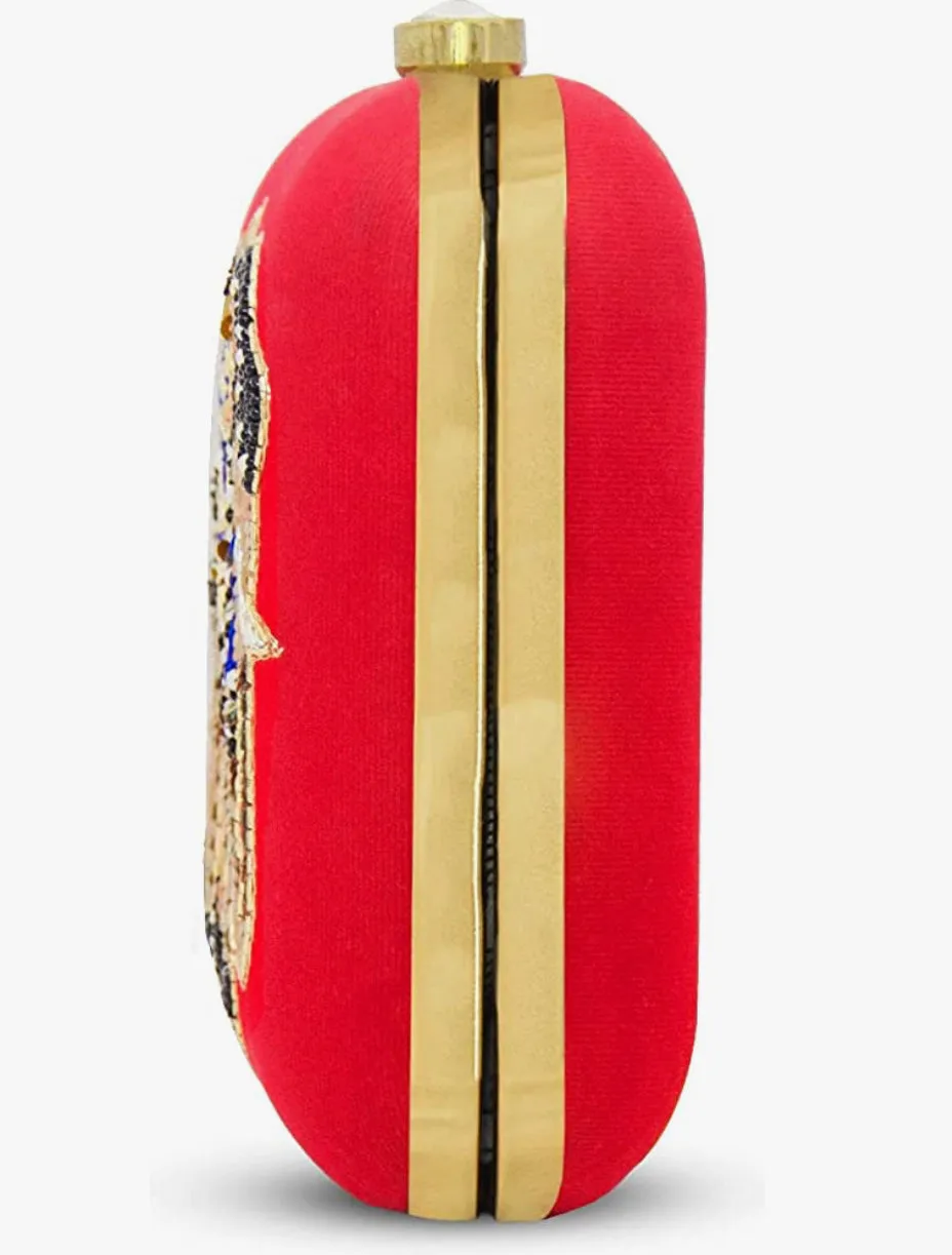 Ethnic Embroidered Clutch