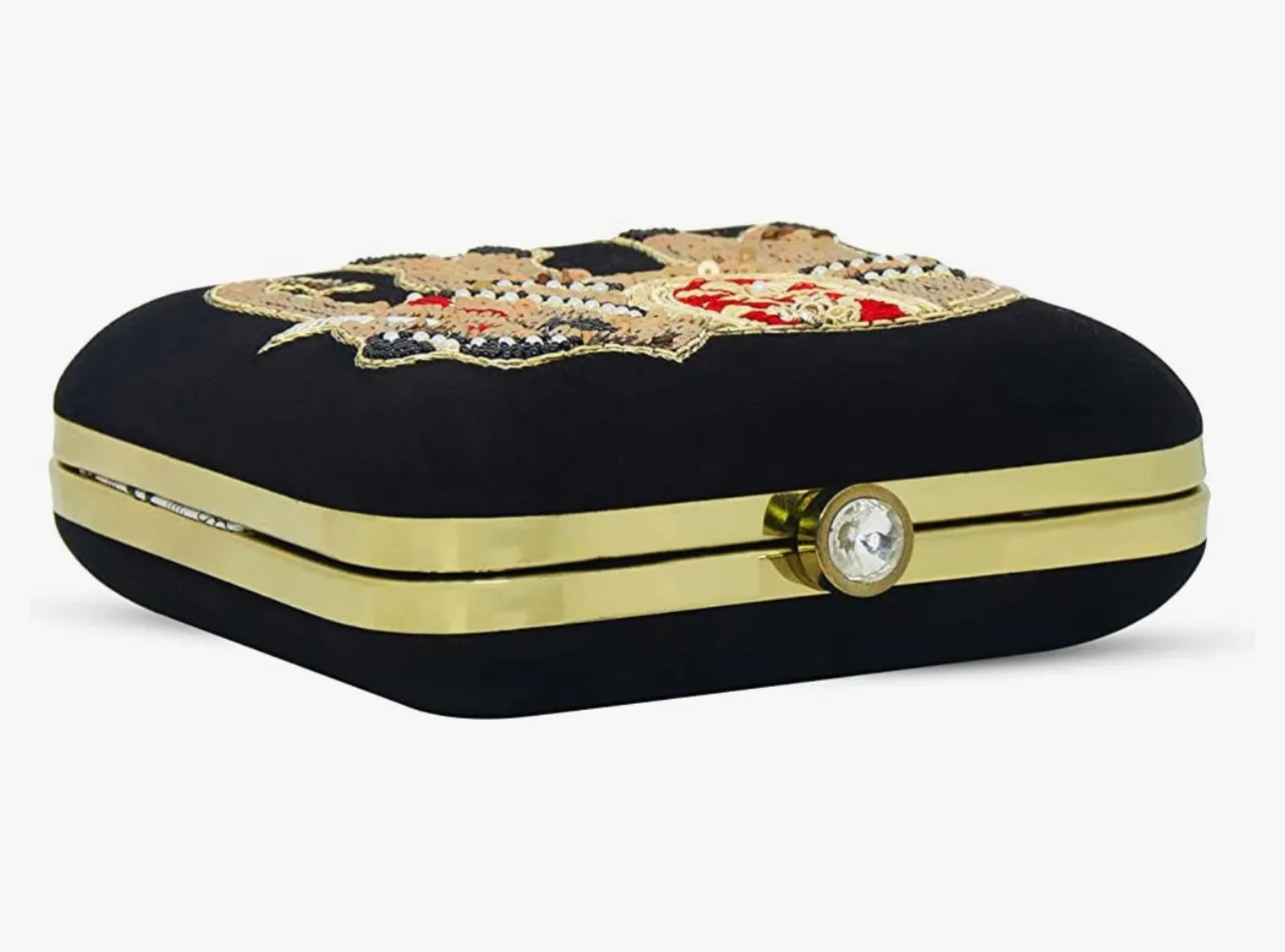 Ethnic Embroidered Clutch