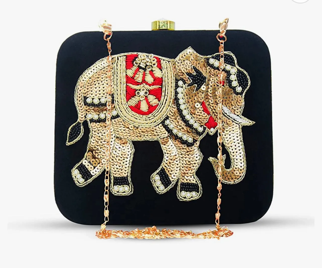 Ethnic Embroidered Clutch