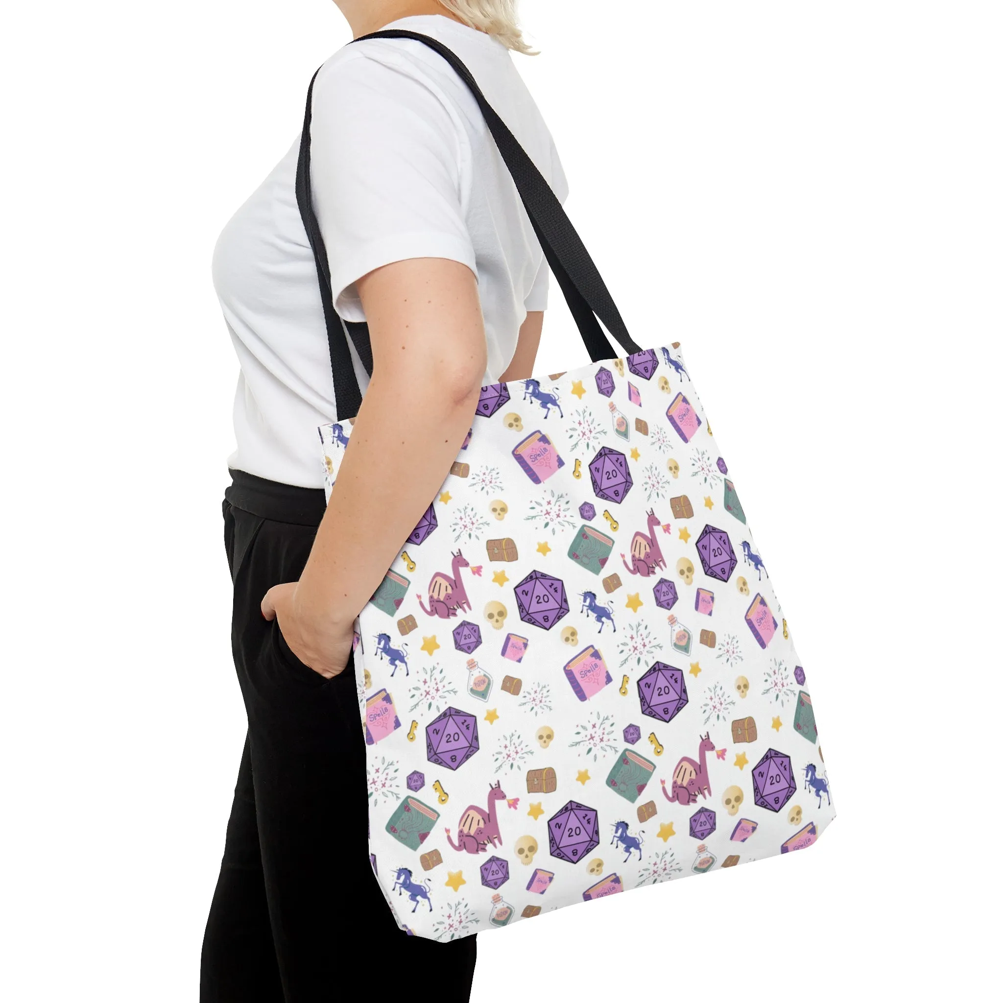 Fantasy Forever Tote Bag - White -