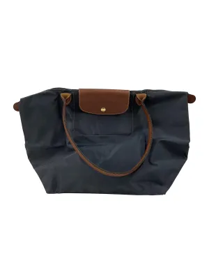 Grey Le Pliage Top Handle Bag