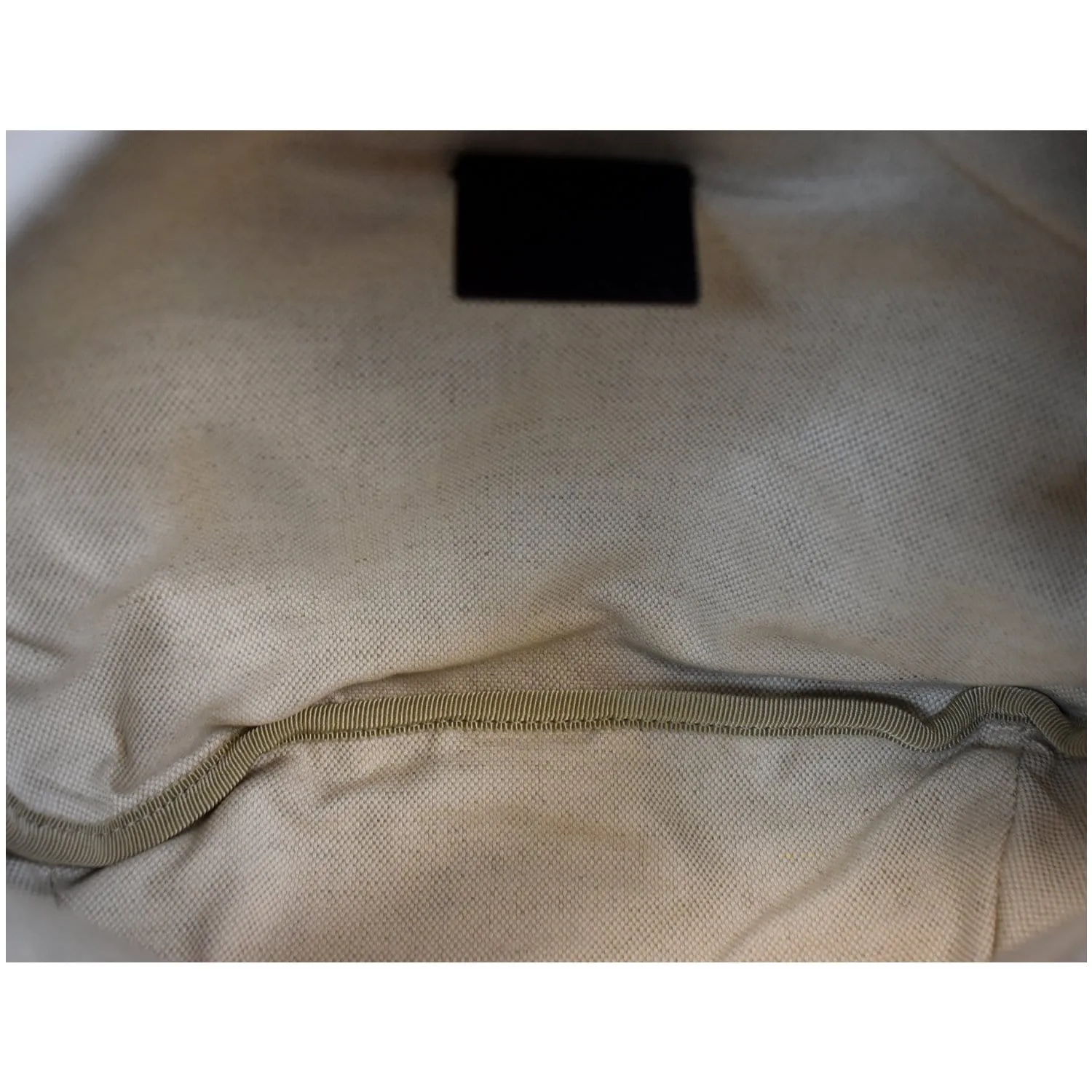 GUCCI GG Monogram Velvet Belt Leather Bumbag Dark Blue 574968
