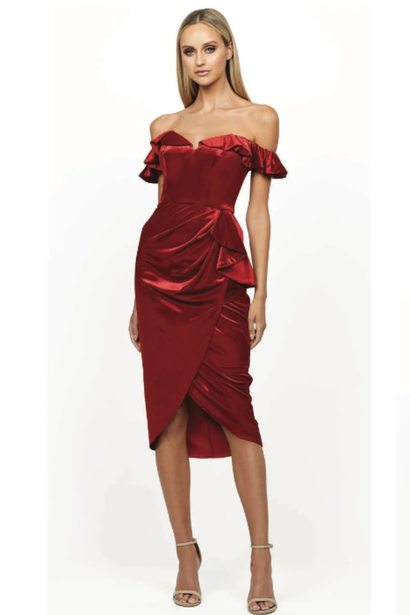 Harlow Midi Dress by Bariano - RENTAL