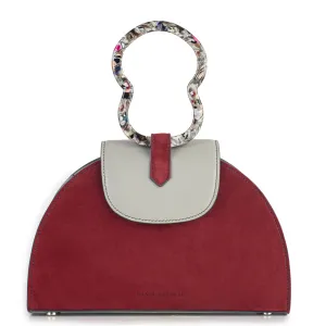 HAWAZEN RUBY AND GREY BAG