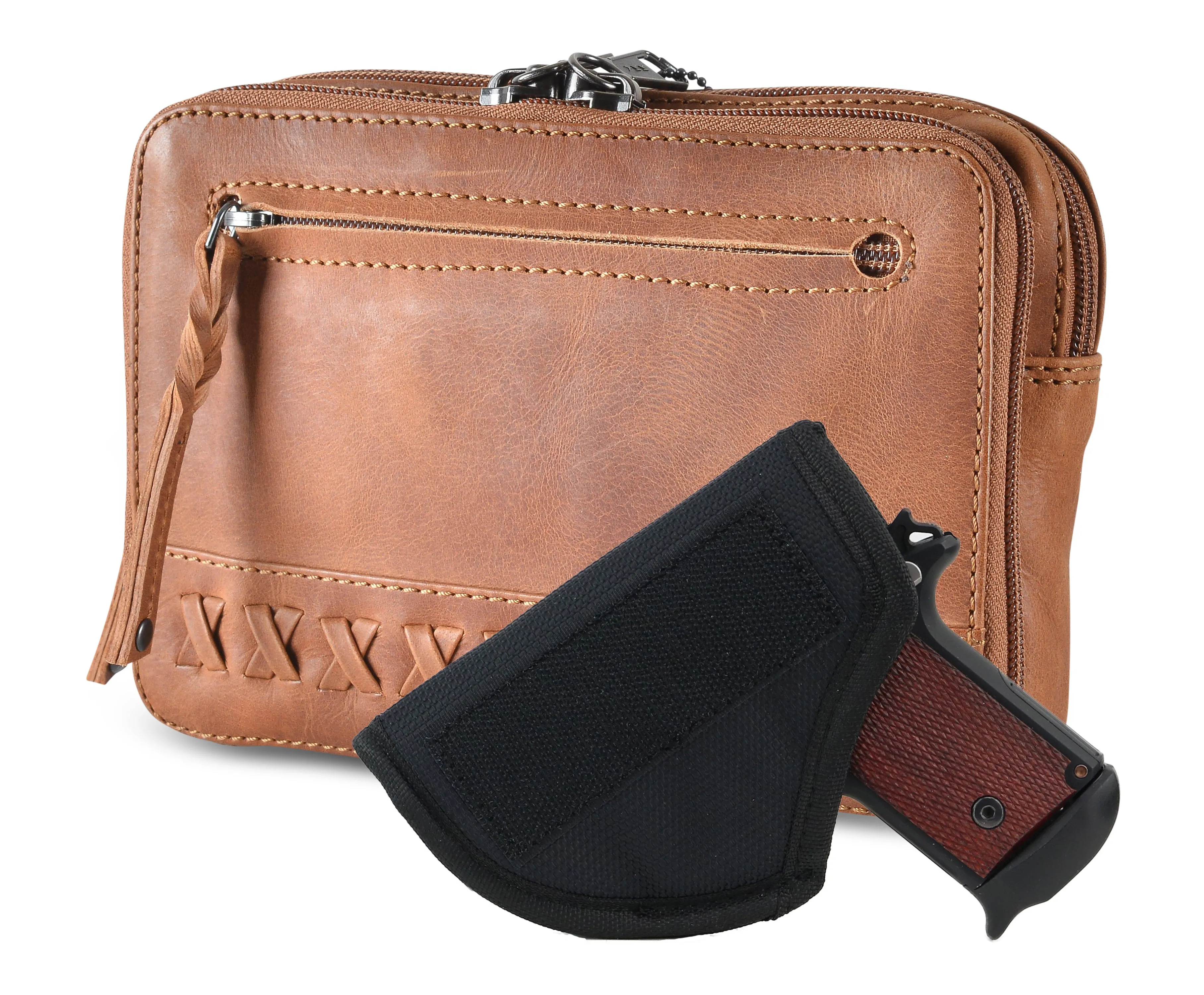Kailey | Concealed Carry Leather Waist Pack