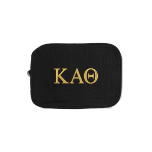Kappa Alpha Theta Waffle Weave Cosmetic Bag