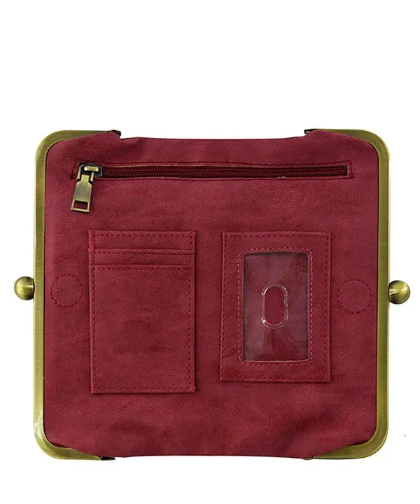 Karen Kiss Lock Clutch