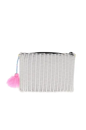 Leche Small Lemon Drop Citron Clutch