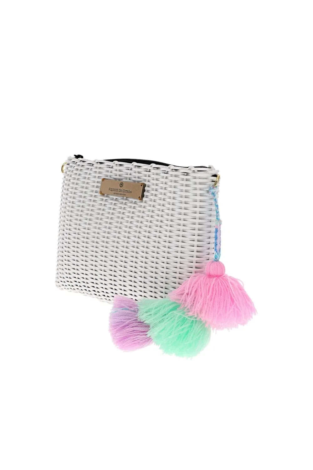 Leche Small Lemon Drop Citron Clutch