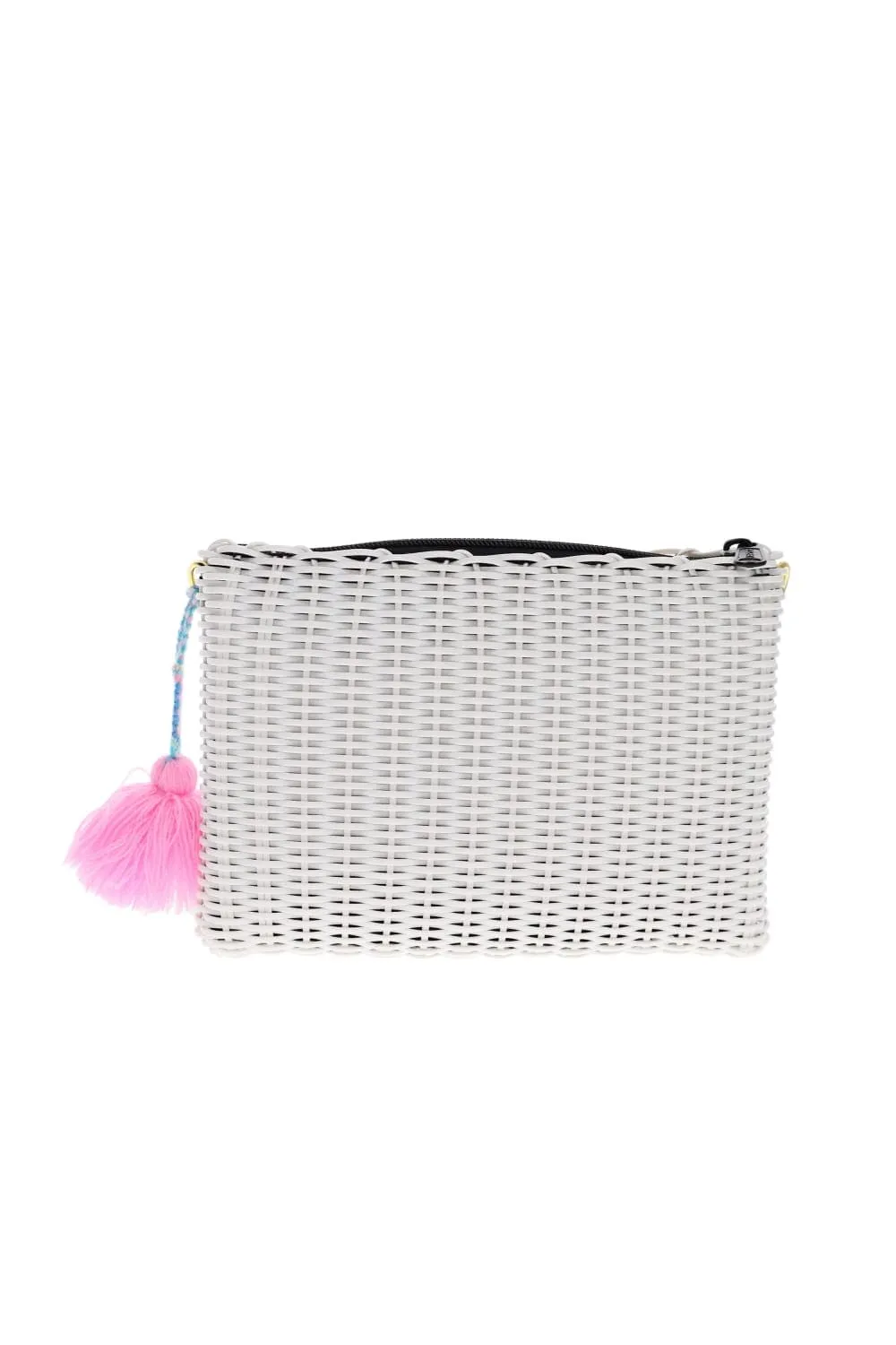 Leche Small Lemon Drop Citron Clutch