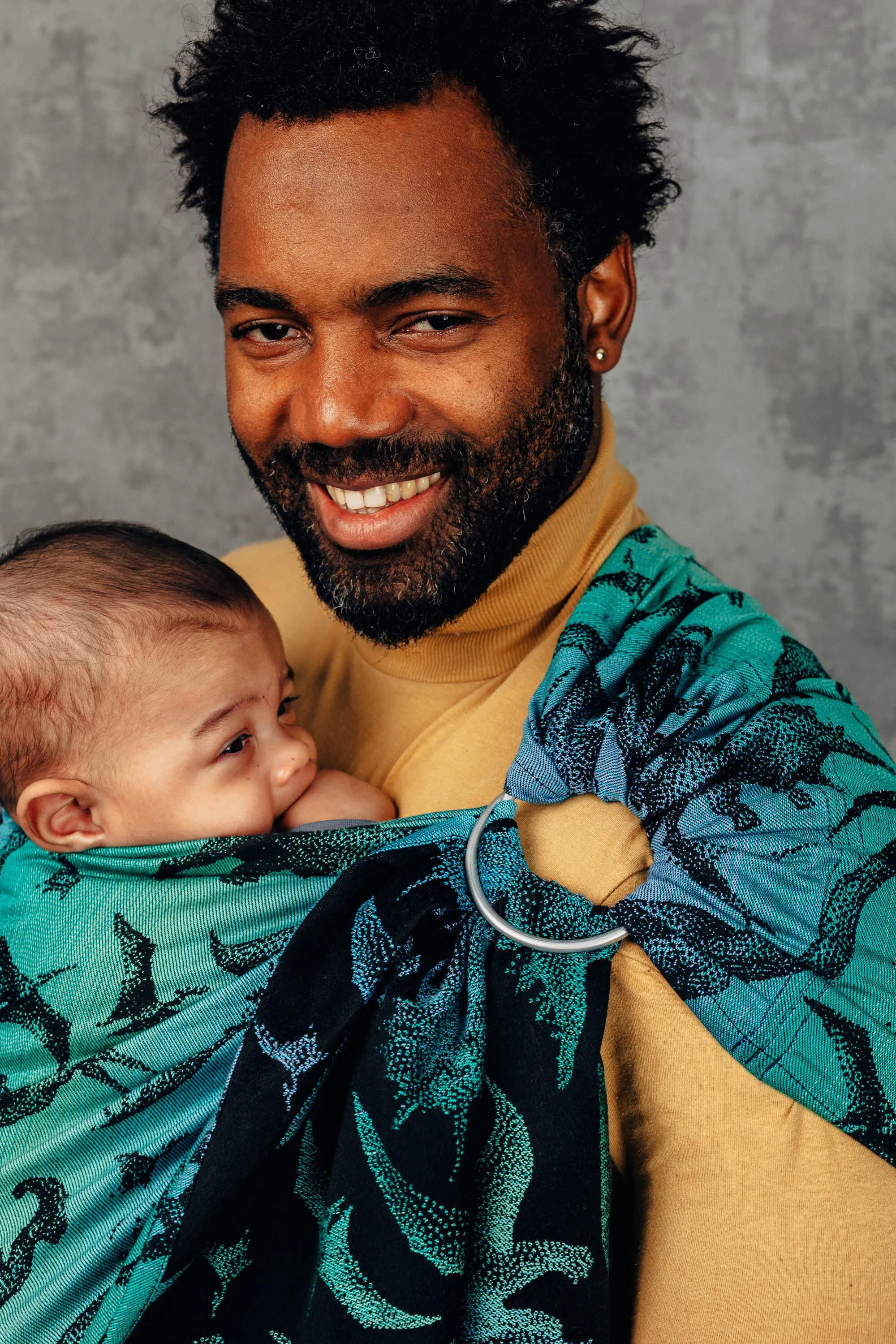 LennyLamb Ring Sling With Gathered Shoulder Jurassic Park