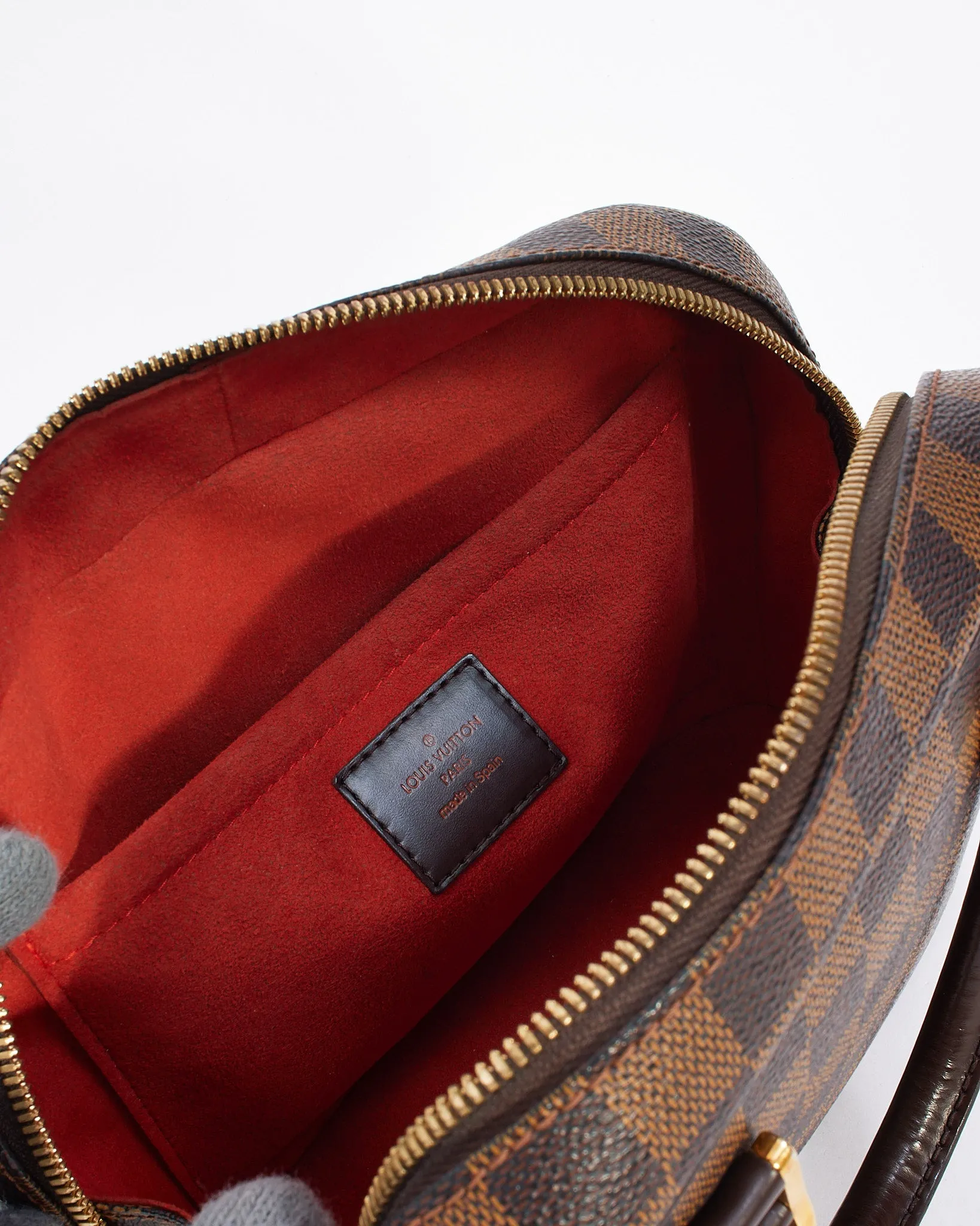 Louis Vuitton Damier Ebene Sarria Mini Top Handle Bag