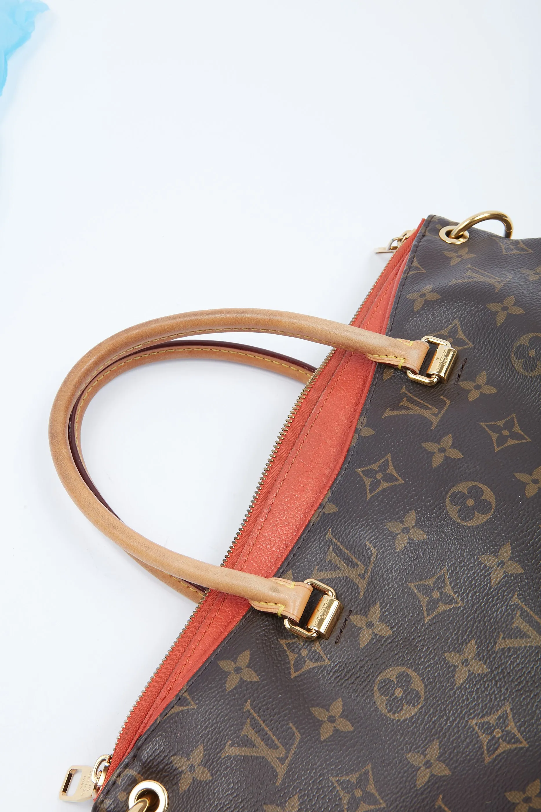 Louis Vuitton Monogram Canvas Pallas MM Top Handle Bag