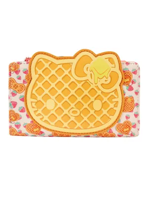 Loungefly x Sanrio Hello Kitty Breakfast Waffle Flap Wallet