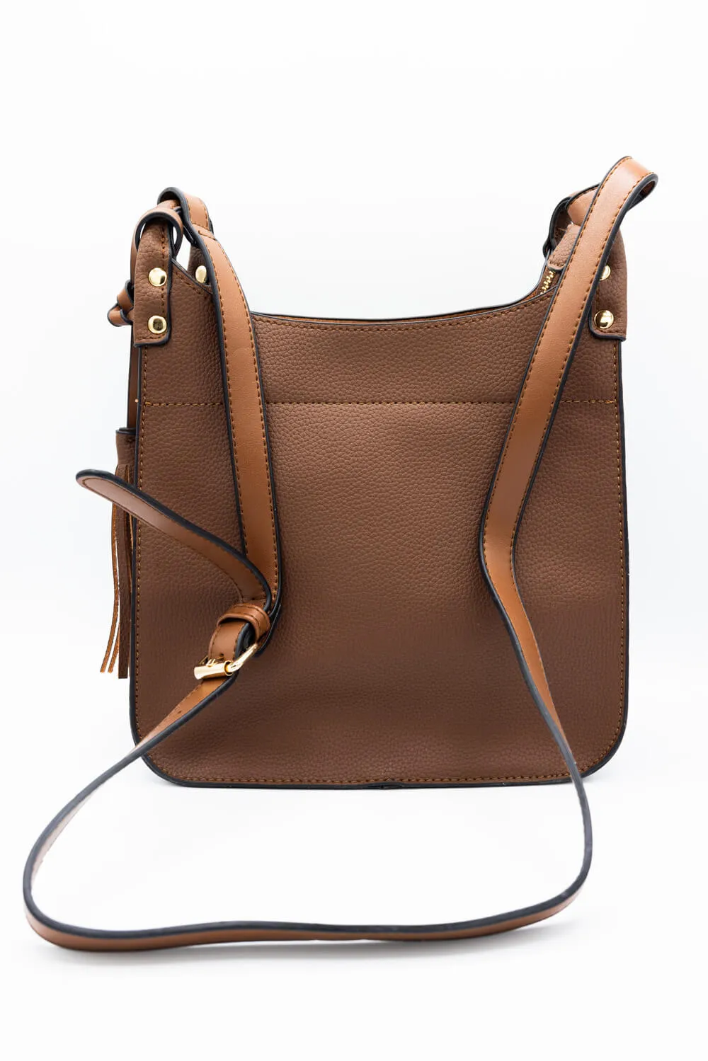 Lucinda Crossbody Purse for Women in Brown | M2469-BR