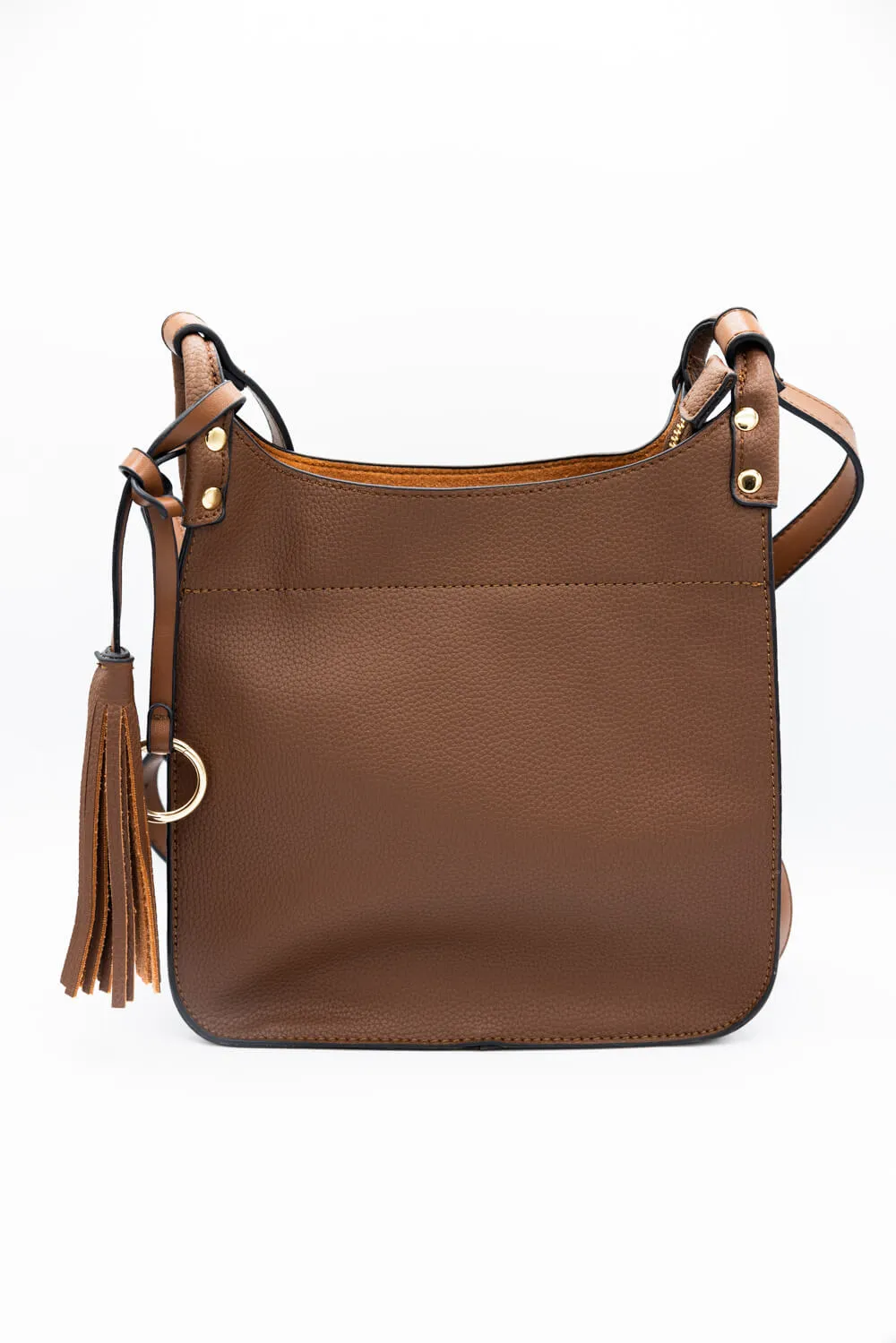 Lucinda Crossbody Purse for Women in Brown | M2469-BR