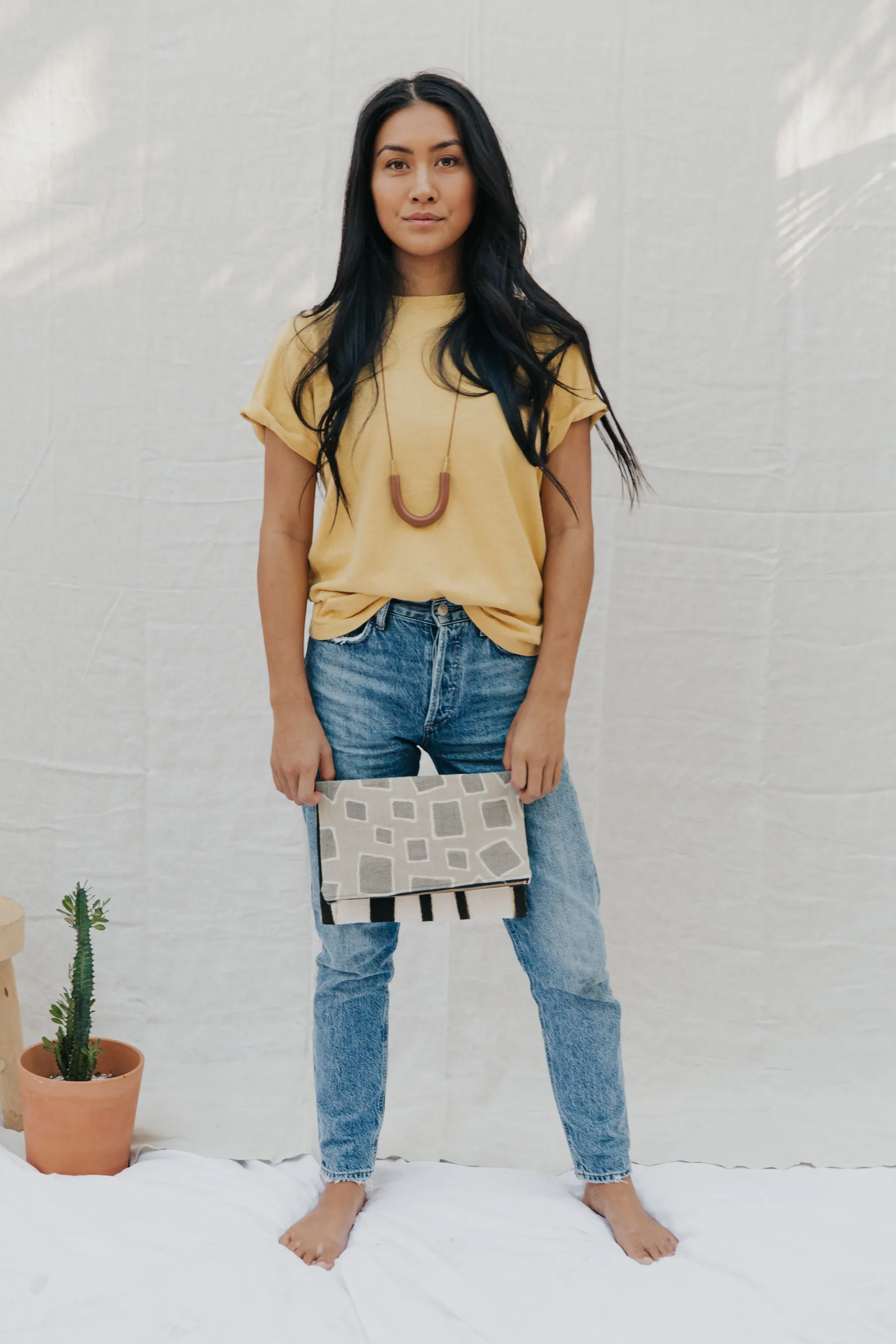 Mali Foldover Clutch