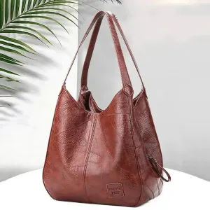 Marble Bag Large Commuter Women's Daily Trending sale Capacity Women's Handbag Vintage Leather Bag Shoulder Rave reviews Grain Shopping