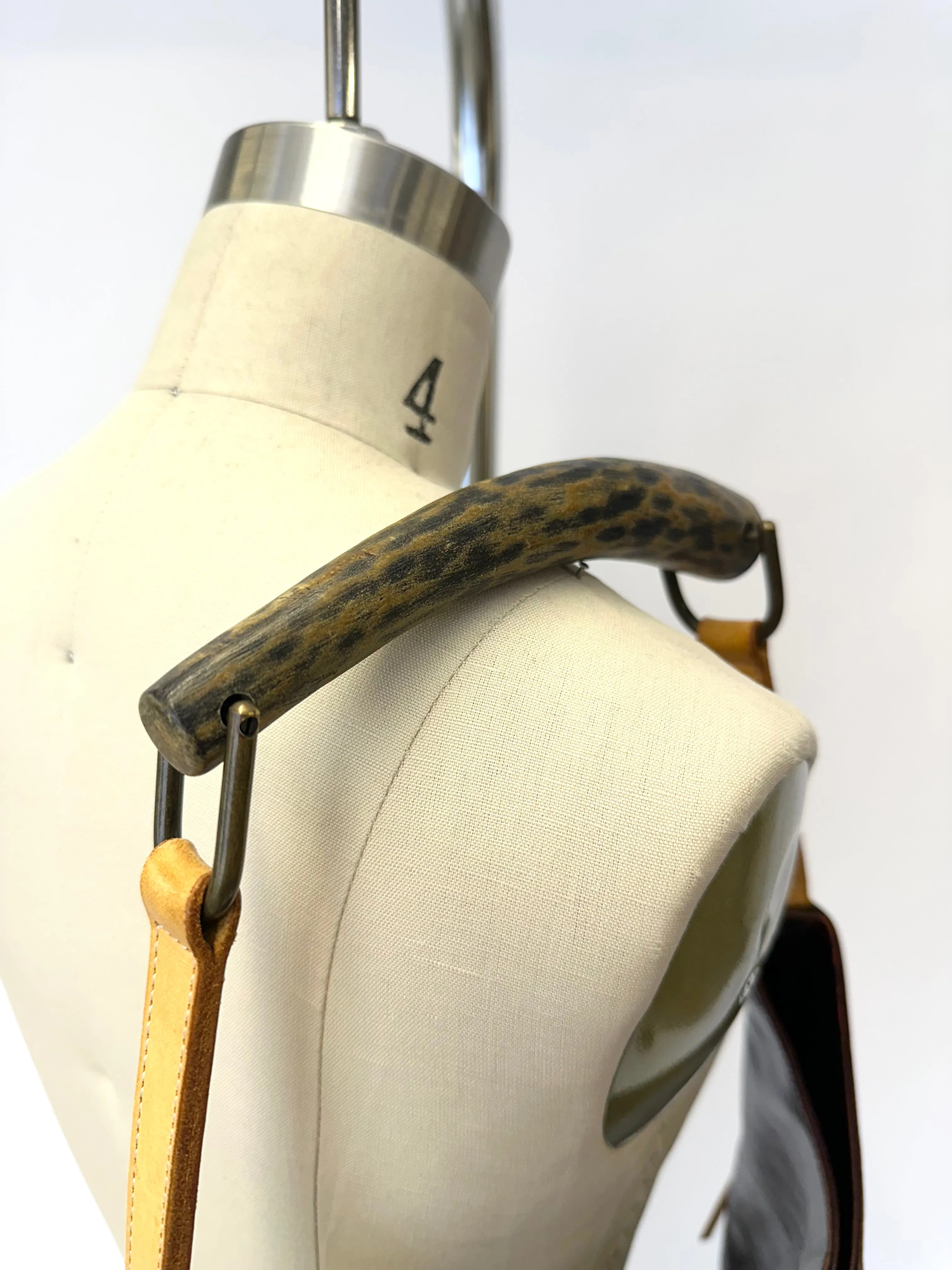 Masaki Matsushima Leather Horn Bag*