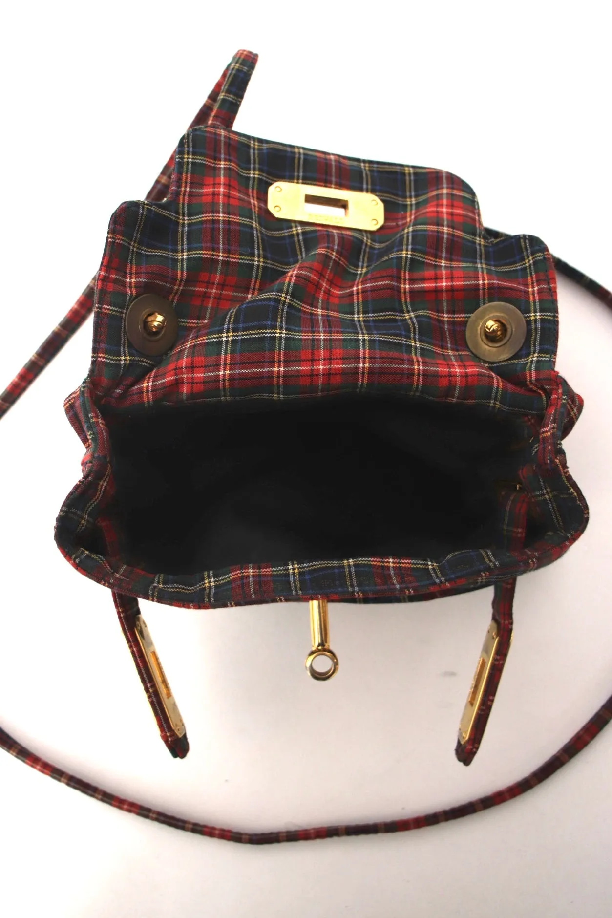 Moschino Punk Chic! Tartan Mini Bag