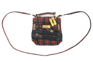 Moschino Punk Chic! Tartan Mini Bag