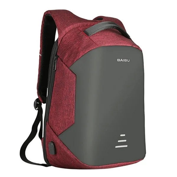 Multi-Function USB Charging Backpacks Oxford Cloth Anti-Theft Computer Package Unisex High-Capacity Backpack