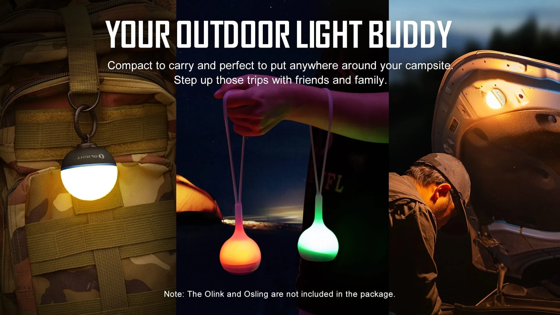 Olight Obulb MC Rechargeable Multi Colour Light