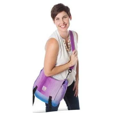 Organic Carry-On Diaper Bag - Azur