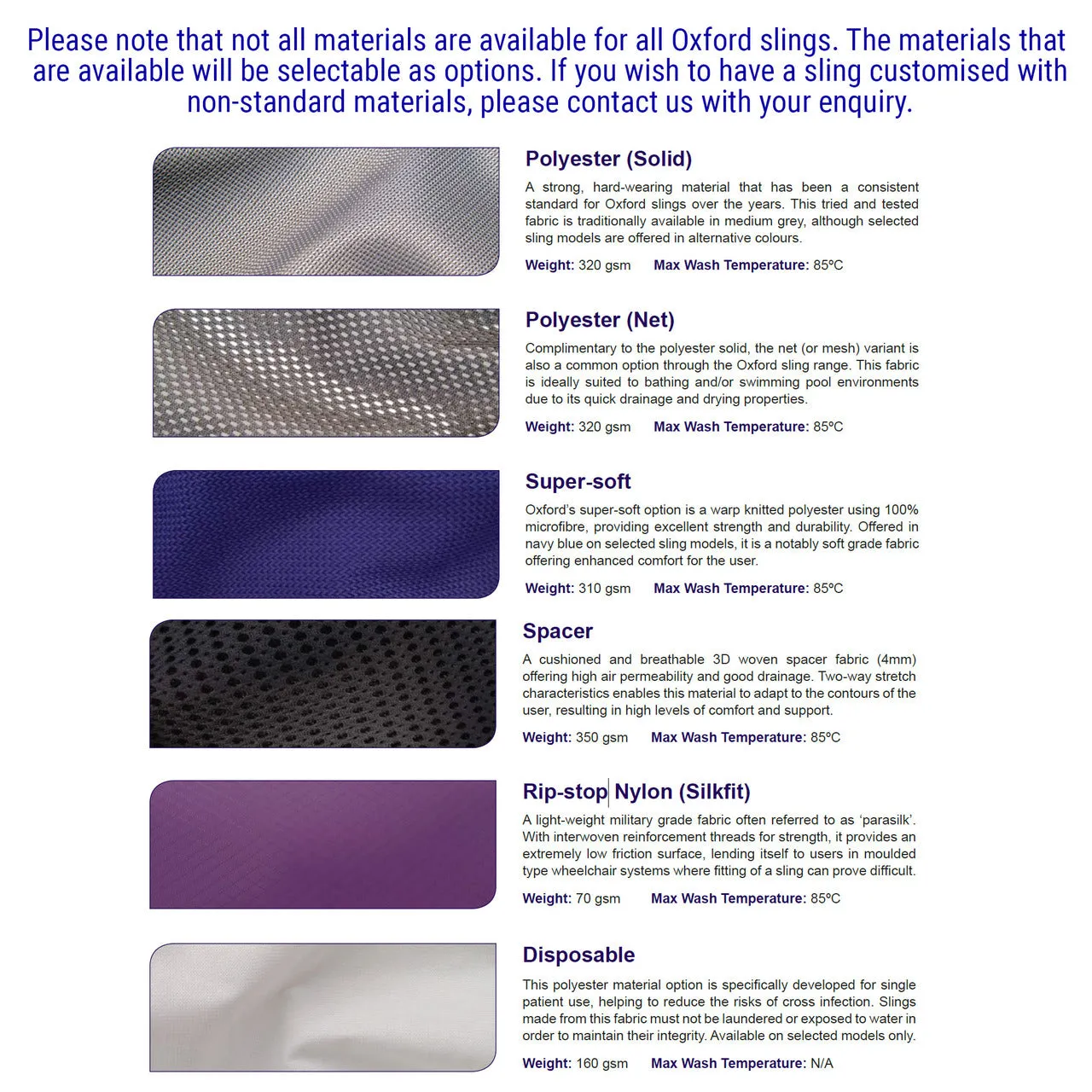 Oxford Long Seat Sling