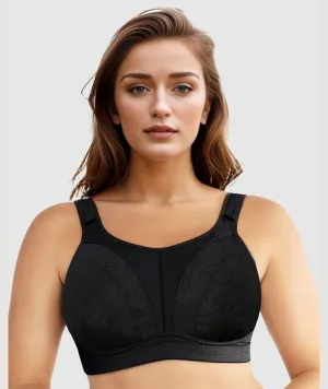 Parfait Active Wire-free Sports Bra - Black